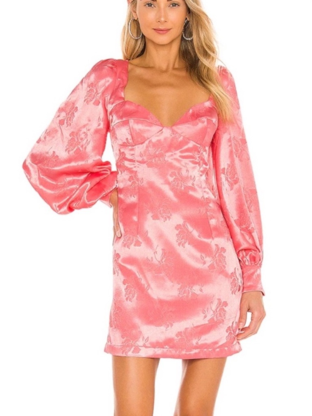 REVOLVE Balloon Sleeve Bust Dress - BARDOT